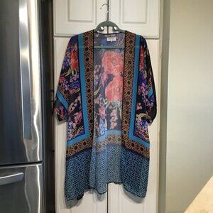 Dream Daily Floral Kimono Style Cover up